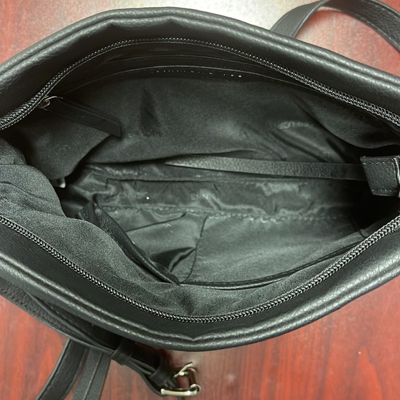 Jennifer Lopez Black Crossbody Purse with studs - Picture 6 of 9